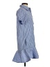 Aqua Checkered-gingham Blue Casual Dress Size S - photo 4