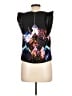 Sandro Black Sleeveless Blouse Size Lg (3) - photo 2