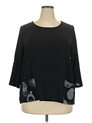 Creation 3/4 Sleeve Top (view 1)