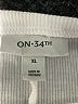 On 34th Ivory Short Sleeve Top Size XL - photo 7