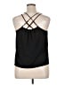 ModCloth 100% Polyester Black Sleeveless Blouse Size XL - photo 2
