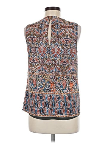 Pale Sky Sleeveless Blouse (view 2)