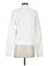 Francesca's Floral White Pullover Sweater Size S - photo 2