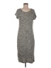 Mossimo Solid Gray Casual Dress Size M - photo 1