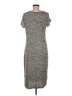 Mossimo Solid Gray Casual Dress Size M - photo 2