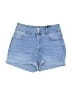 Forever 21 Blue Denim Shorts Size 28 waist - photo 1