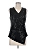 Grace Karin Black Sleeveless Blouse Size M - photo 1