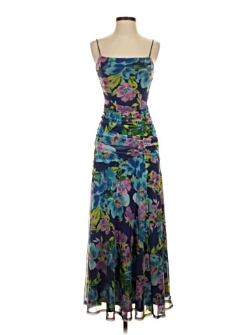 Aqua Cocktail Dress (view 1)