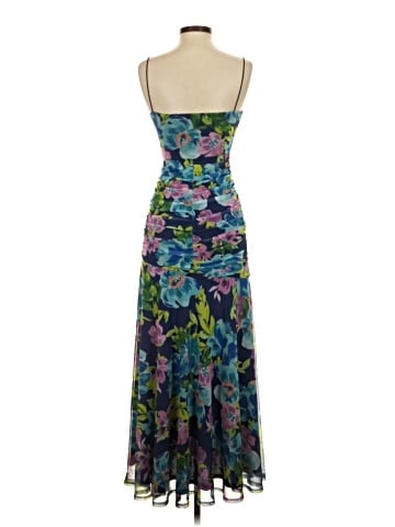 Aqua Cocktail Dress (view 2)