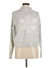 Jessica Simpson Stars Silver Turtleneck Sweater Size M - photo 1