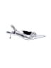 Zara Metallic Silver Heels Size EU 40 - photo 1