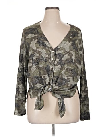 Bobeau 3/4 Sleeve Blouse (view 1)