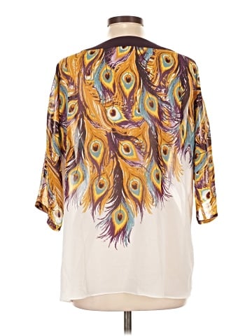 Charming Charlie 3/4 Sleeve Blouse (view 2)