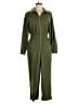 C/MEO Collective 100% Polyester Solid Green Jumpsuit Size M - photo 1