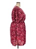Unbranded 100% Polyester Hearts Red Casual Dress Size 2X - photo 4