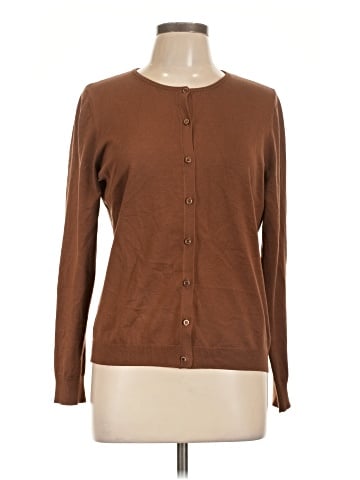August Silk Cardigan (view 1)