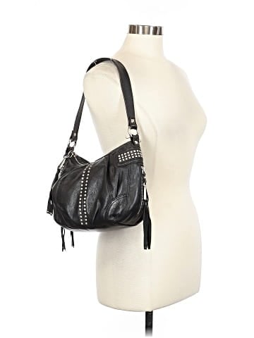B Makowsky Leather Shoulder Bag (view 2)