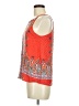 Renee C. 100% Rayon Orange Sleeveless Blouse Size M - photo 5