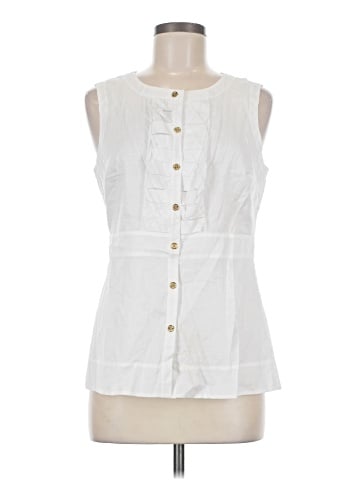 Tory Burch Sleeveless Button-Down Shirt (view 1)