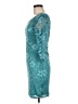 Guess 100% Polyester Teal Cocktail Dress Size M - photo 5