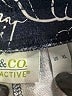 D&Co. Print Blue Active Pants Size XL - photo 4