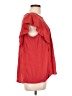 Knox Rose Red Short Sleeve Blouse Size L - photo 4