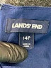 Lands' End Solid Blue Cocktail Dress Size 14 (petite) - photo 7