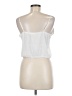 Mi ami 100% Rayon White Sleeveless Blouse Size M - photo 2