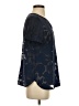 Van Heusen 100% Polyester Blue Short Sleeve Blouse Size XS - photo 4