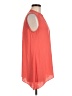 Alfani 100% Polyester Orange Sleeveless Blouse Size 8 - photo 4