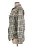 Old Navy 100% Cotton Plaid Gray Long Sleeve Button-Down Shirt Size L - photo 5