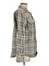 Old Navy 100% Cotton Plaid Gray Long Sleeve Button-Down Shirt Size L - photo 4