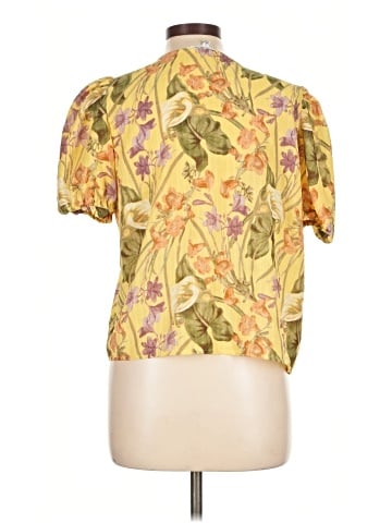 Rose + Olive Short Sleeve Blouse (view 2)
