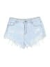 Shein Blue Denim Shorts Size L - photo 1
