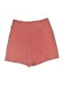 Unbranded 100% Polyester Solid Red Shorts Size S - photo 2
