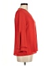 Alfani 100% Polyester Red 3/4 Sleeve Blouse Size 6 (petite) - photo 4