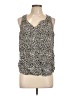 Old Navy 100% Rayon Black Sleeveless Blouse Size L - photo 1