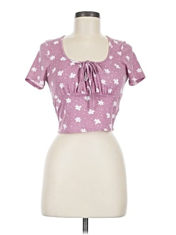 Papaya Short Sleeve Top (view 1)