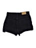 Zara Black Denim Shorts Size 4 - photo 2