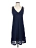 Max Studio Blue Casual Dress Size XS - photo 1