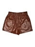 BB Dakota by Steve Madden 100% Polyurethane Metallic Brown Shorts Size S - photo 2