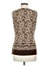 Axcess Brown Sleeveless Blouse Size M - photo 2