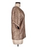 INC International Concepts Metallic Tan Pullover Sweater Size M - photo 4