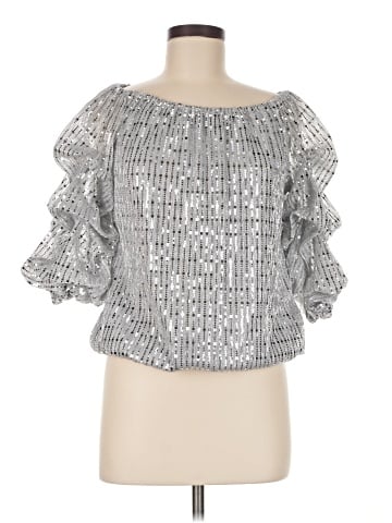 MSK 3/4 Sleeve Blouse (view 1)