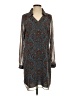 CAbi 100% Polyester Paisley Teal Casual Dress Size S - photo 1