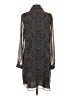 CAbi 100% Polyester Paisley Teal Casual Dress Size S - photo 2