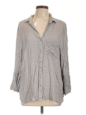 Bella Dahl 3/4 Sleeve Button-Down Shirt (view 1)