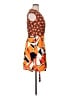 Taylor Graphic Orange Cocktail Dress Size XL (estimated) - photo 4