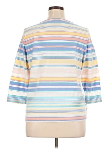 Talbots Outlet 3/4 Sleeve T-Shirt (view 2)