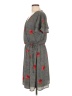 Luxology 100% Polyester Plaid Gray Casual Dress Size 10 - photo 5